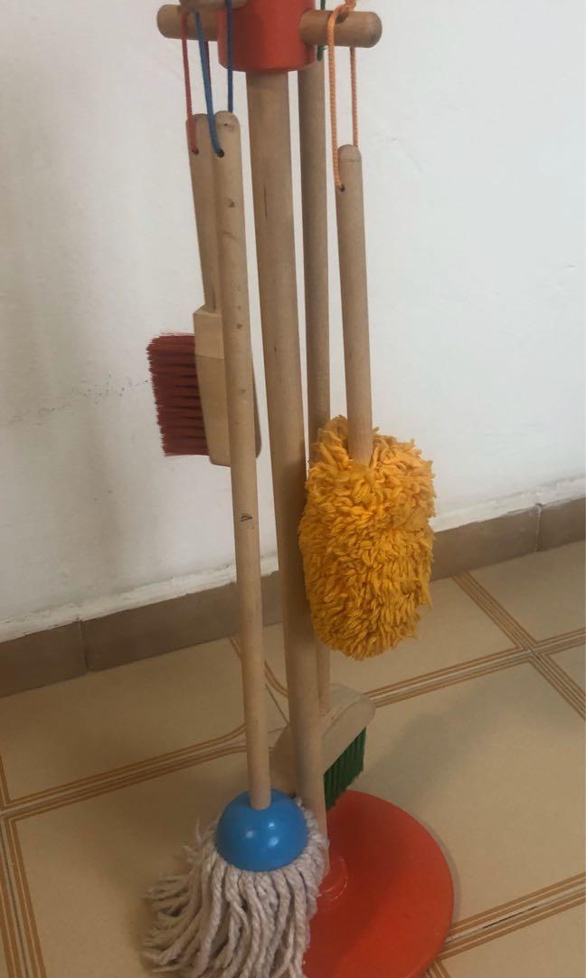 dust sweep mop playset