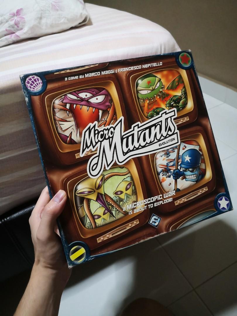 Micro Mutants Board Game Oop Toys Games Board Games Cards On Carousell