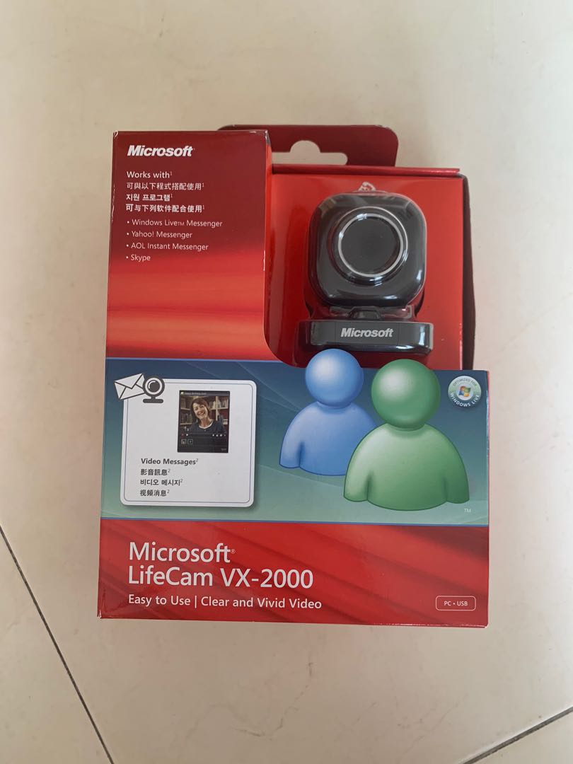 Microsoft Lifecam Vx 00 Computers Tech Parts Accessories Software On Carousell