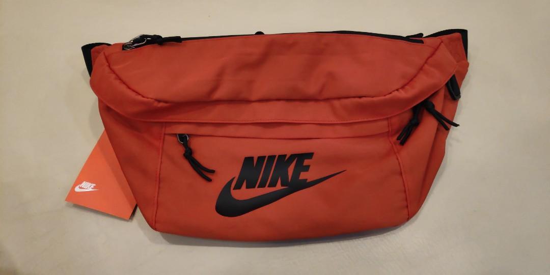 nike orange fanny pack