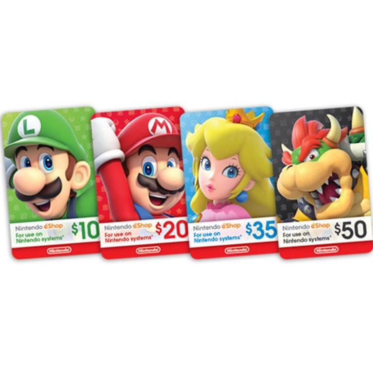 $70 nintendo eshop gift card