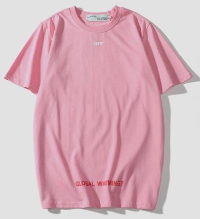 Off white global warming t shirt shop