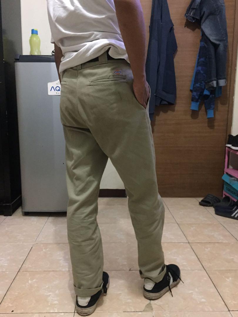 Pants dickies cream size 30 fit 31 