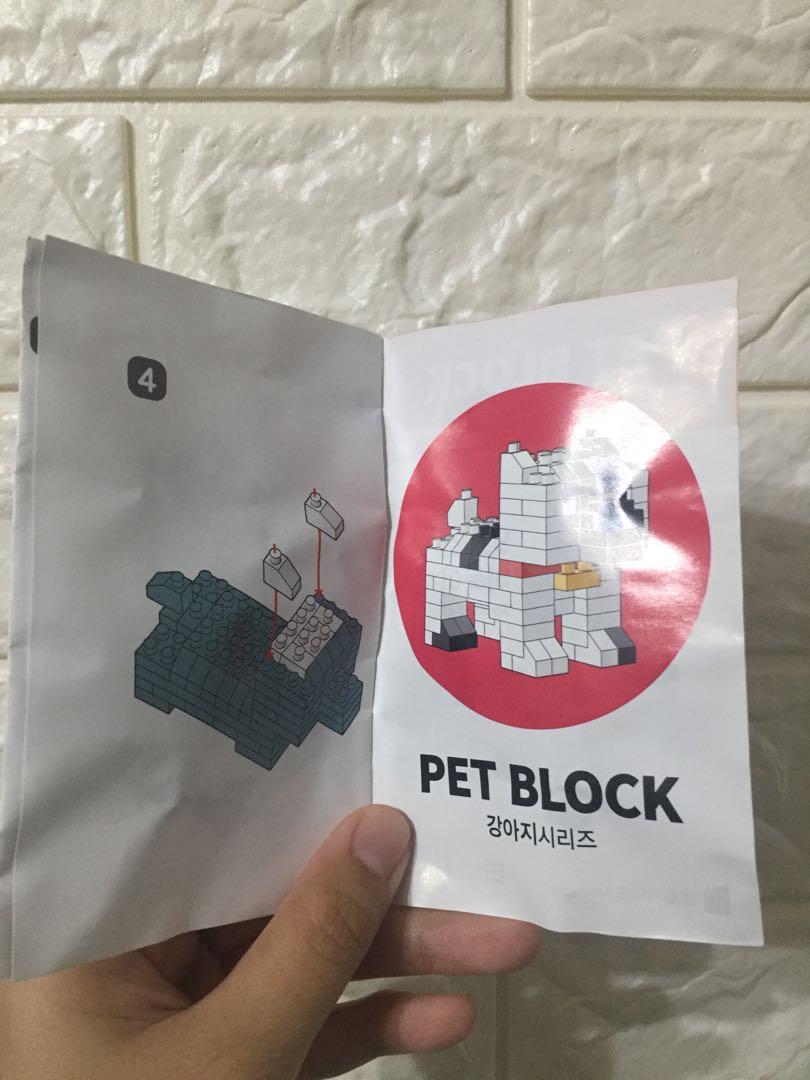 Pet Block Dog Series, Toys & Collectibles, Mainan di Carousell