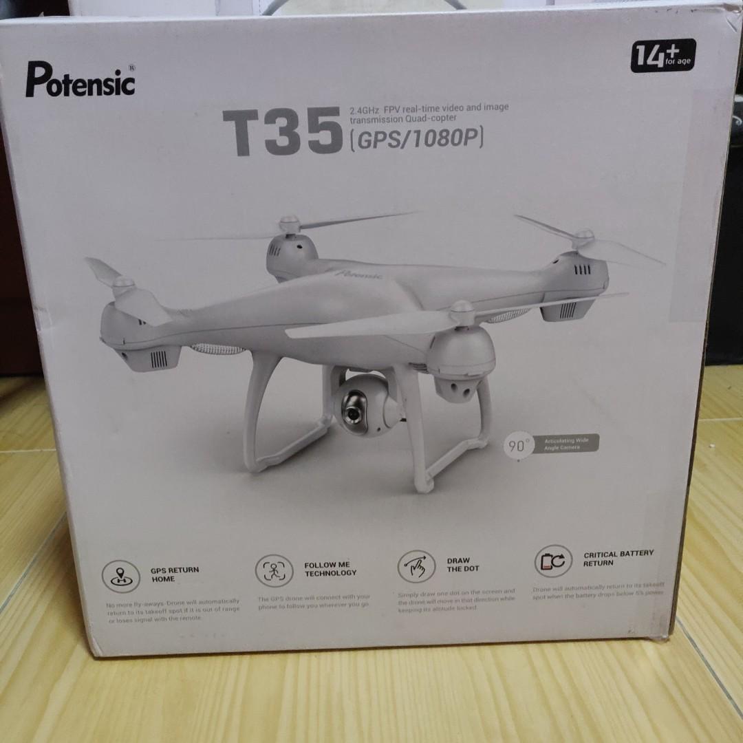 Potensic t35 2025 gps drone