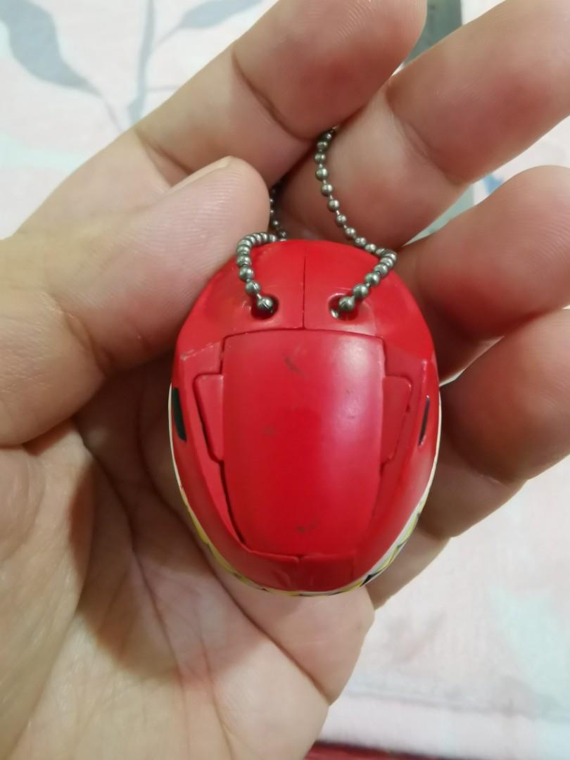 Power Rangers Dino Charge - Red Ranger head keychain, Hobbies & Toys ...