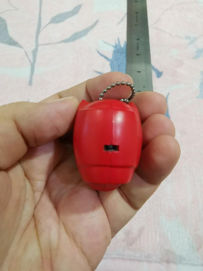 Power Rangers Dino Charge - Red Ranger head keychain, Hobbies & Toys ...