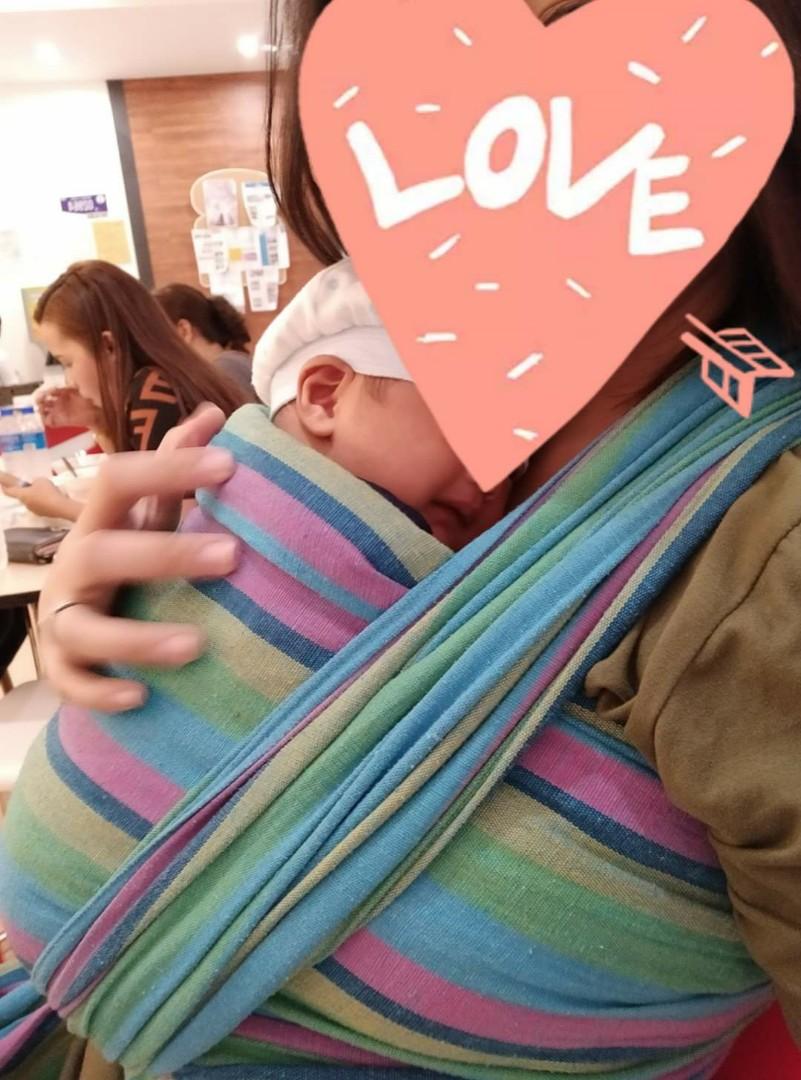 Hand woven discount baby wrap