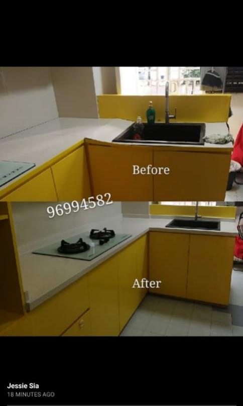 Repair Cabinet Water Proof Board Home Services Home Repairs On Carousell