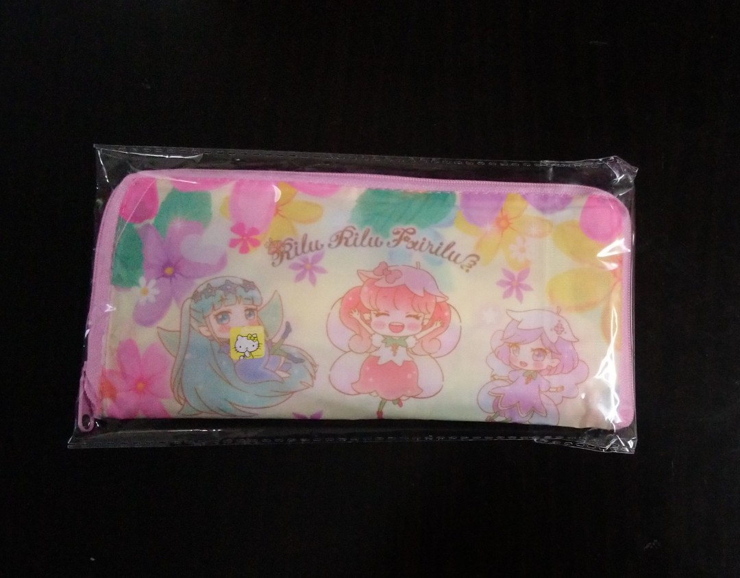 Rilu Rilu Fairilu 花漾精靈 (莉露莉露精靈) 長形萬用袋 興趣及遊戲 手作＆自家設計 文具 Carousell