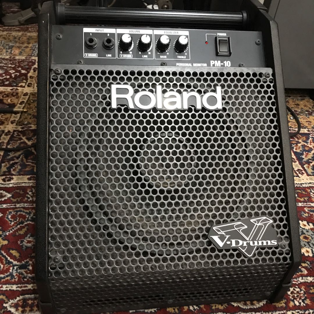 Roland PM-10 Drums Monitor, Hobbies & Toys, Music & Media 