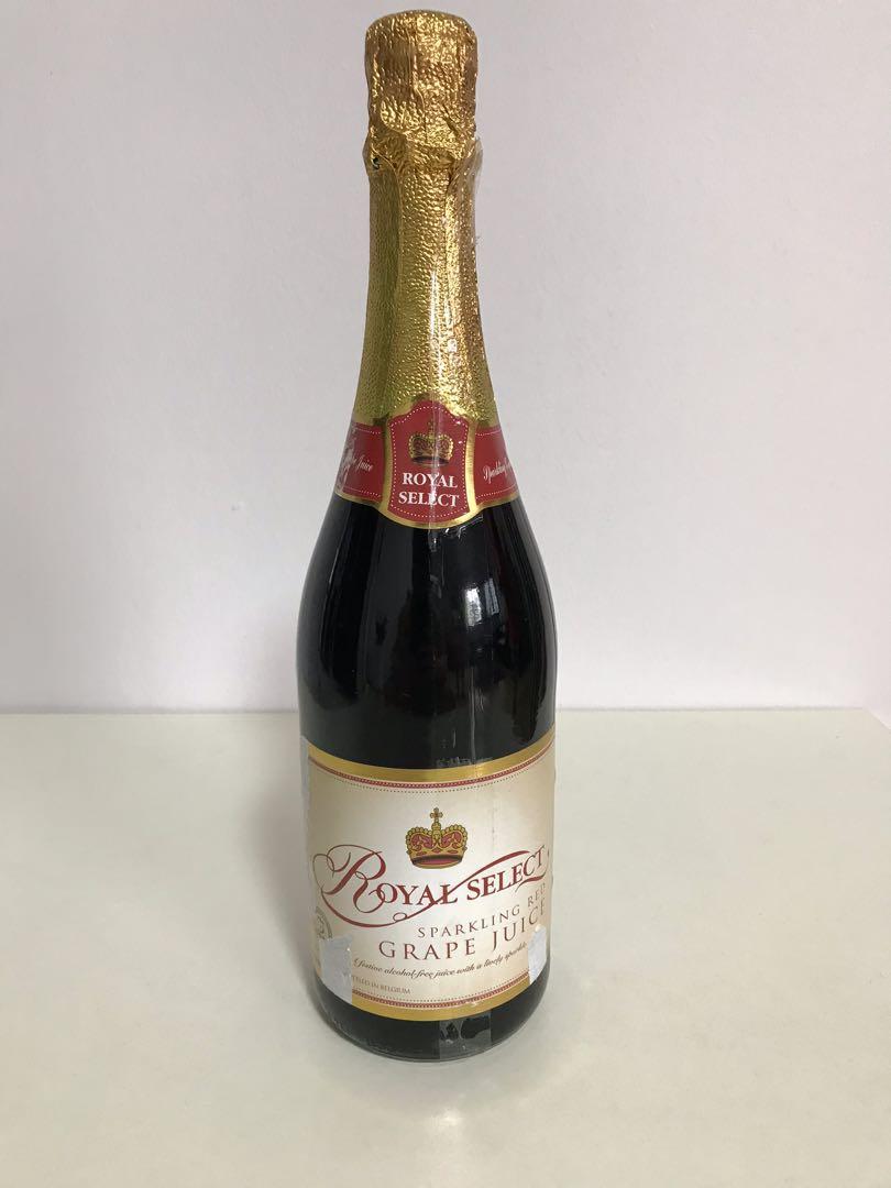 Royal Select Sparkling Red Grape Juice, Food & Drinks, Alcoholic