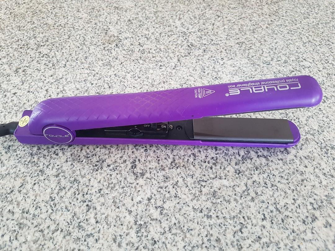 royale professional ceramic straightener iron