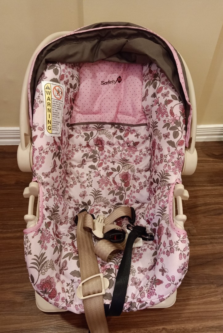 Safety 1st Car Seat / Cradle + Chicco Baby Carrier + Ashworthy Baby
