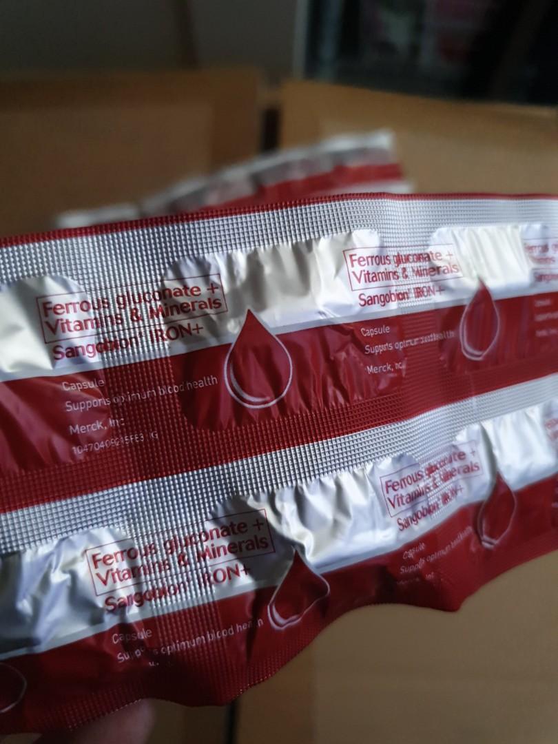 Sangobion Iron Vitamins Babies Kids Maternity On Carousell
