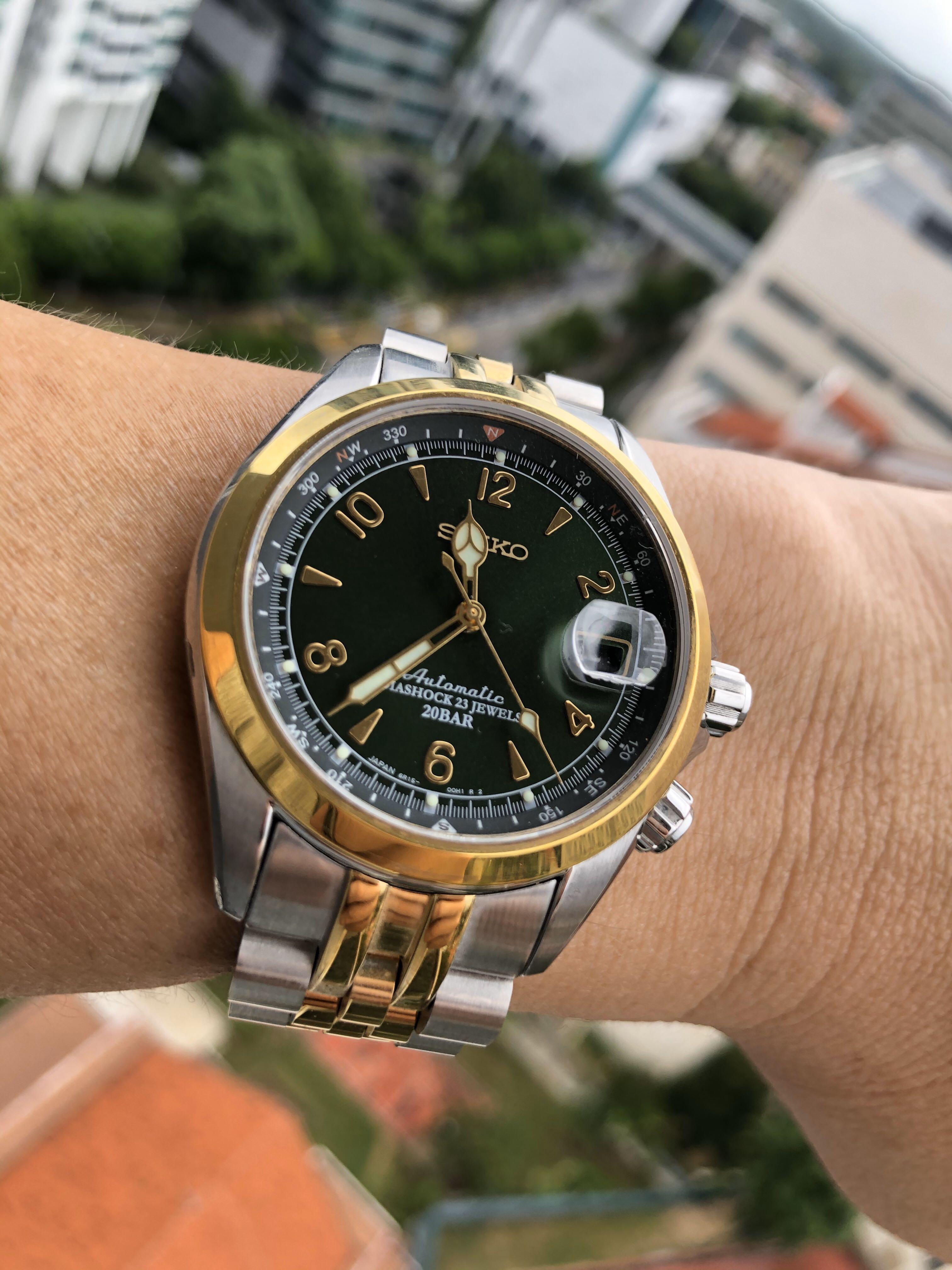 Seiko alpinist shop jubilee two tone