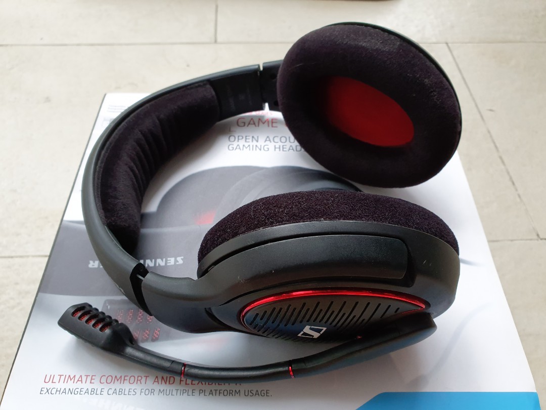 open acoustic gaming headset