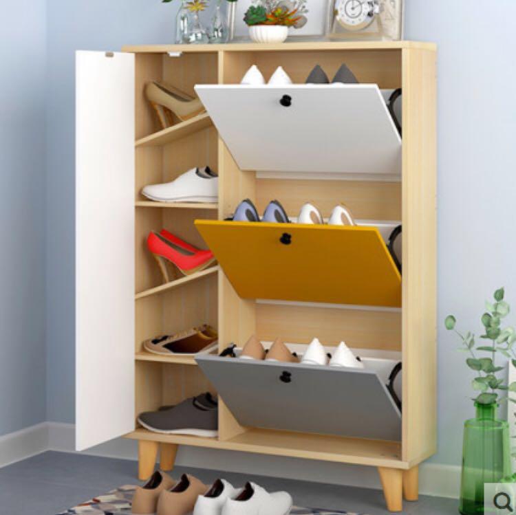 Shoe Rack Shoe Cabinet Shoe Organizer Home Furniture Sandals Slippers Boots Rubber Shoes Cabinet Home Furniture Furniture Fixtures Shelves Drawers On Carousell