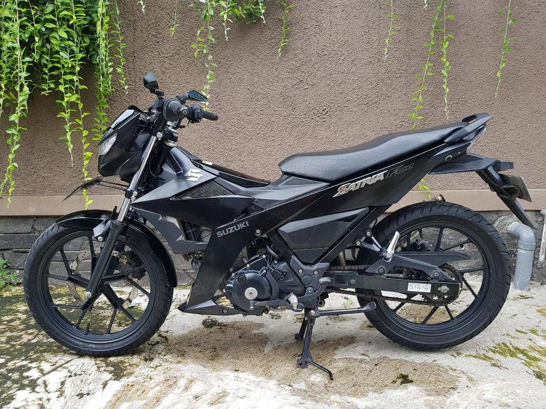 Suzuki Satria F150 FU Black Predator 2016 mulussss, Motor di ...