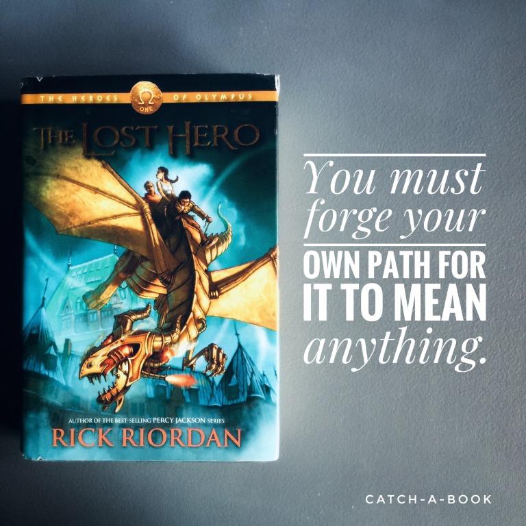 The Lost Hero Hb Rick Riordan Hobbies Toys Books Magazines Fiction Non Fiction On Carousell