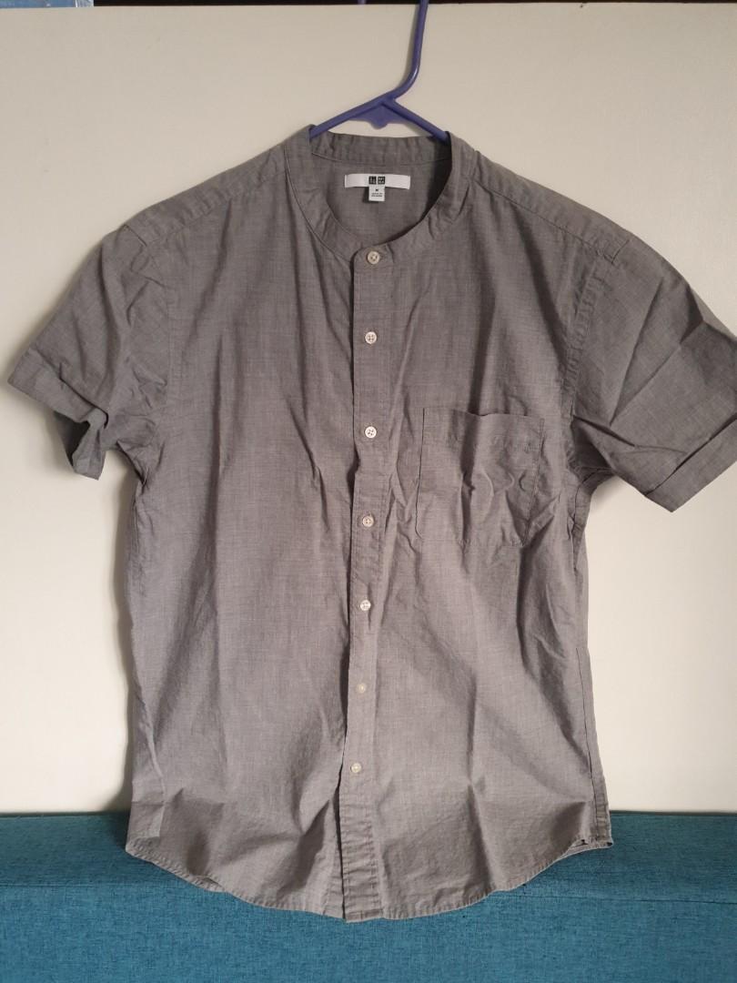 chinese collar uniqlo