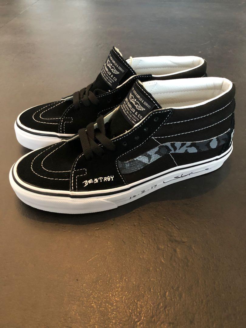 Vans réduction top