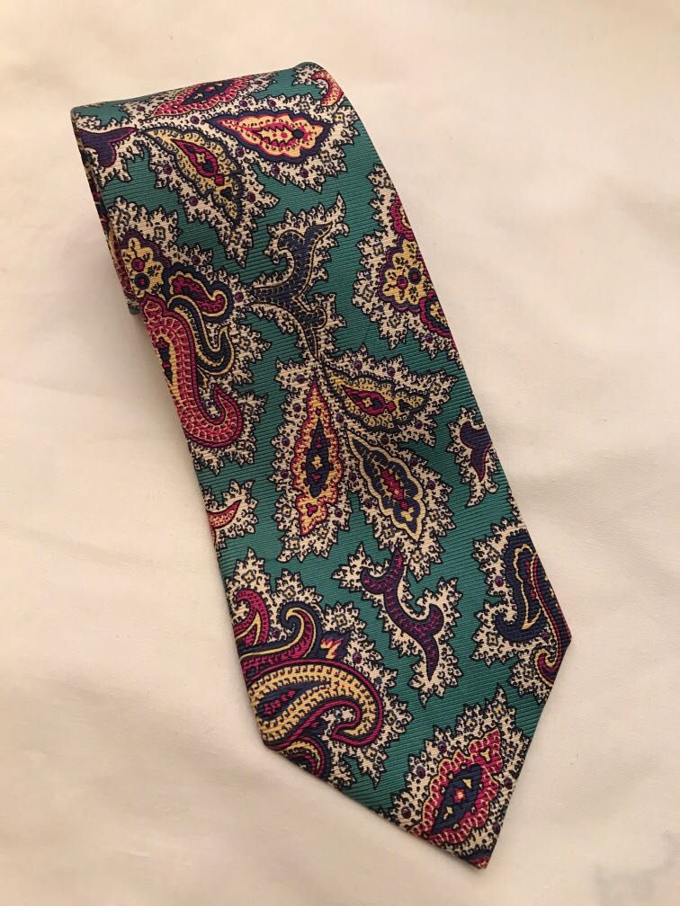 Vintage Polo Ralph Lauren Tie Men S Fashion Tops Sets Formal Shirts On Carousell