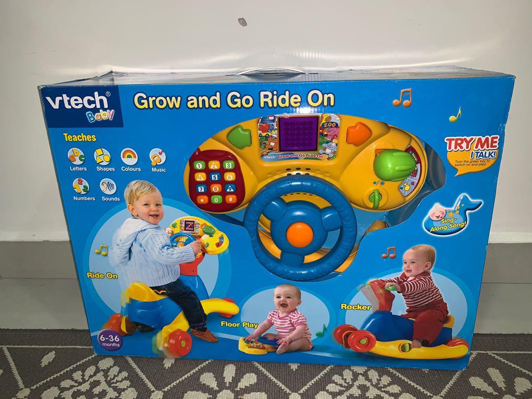 vtech grow and go ride on