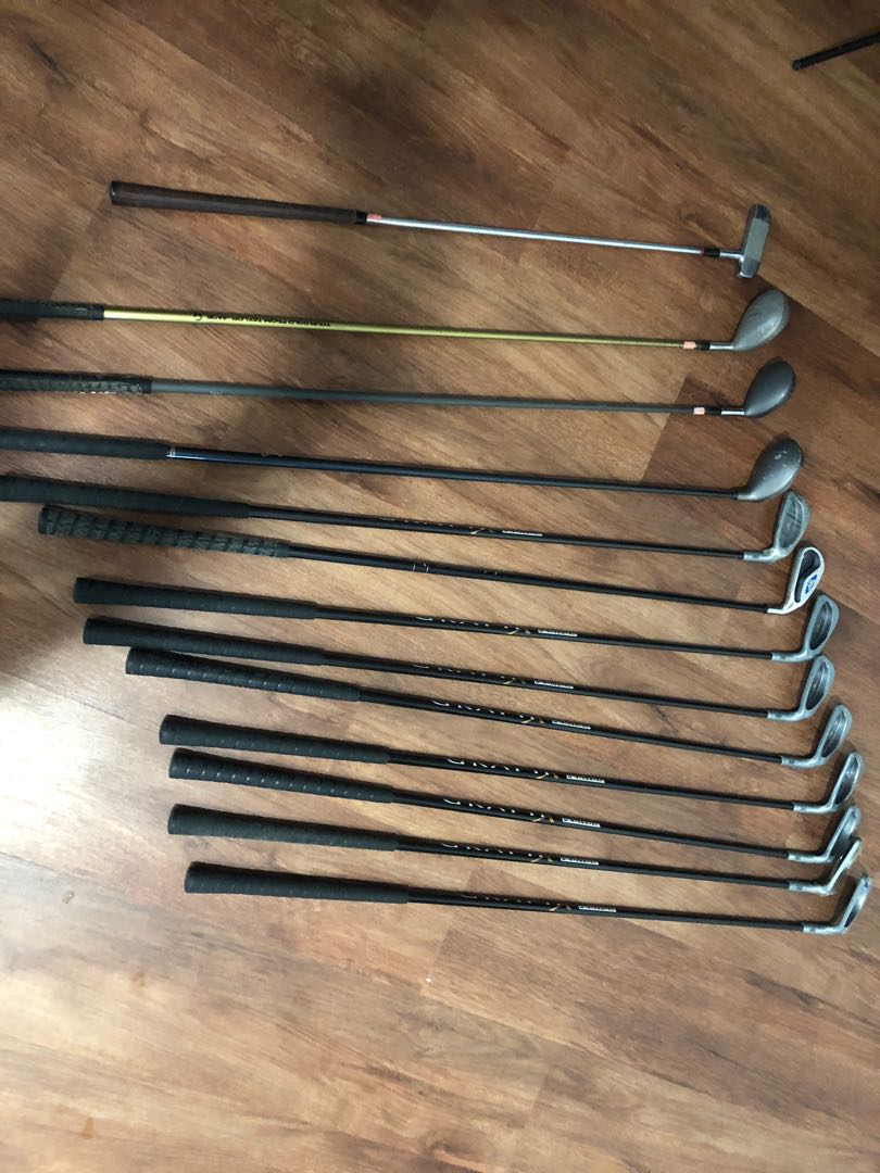 Less than 100 dollars golf full set. Wilson’s Men Ultra golf clubs in