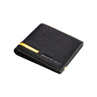 <Benz精品> Mercedes-Benz Collection AMG真皮皮夾 #HAPPY