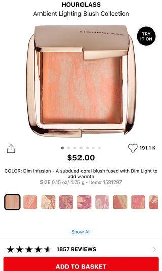 BNIB Hourglass Blush