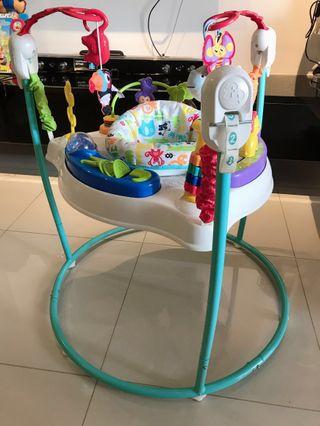 PRISTINE 9.5/10 Fisher Price Jumperoo + Walker