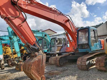 Ex200-2 mechanical hitachi excavator ex200 heavyequipment excavator heavy equipment bacoe backhoe hitachi caterpillar