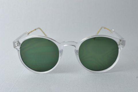 Retro keyhole  brandless men's sunglasses