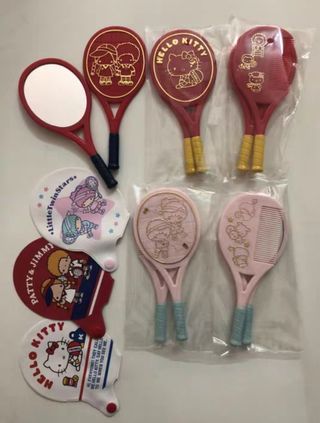 Sanrio 梳鏡女(網球拍造型)64236505734274110