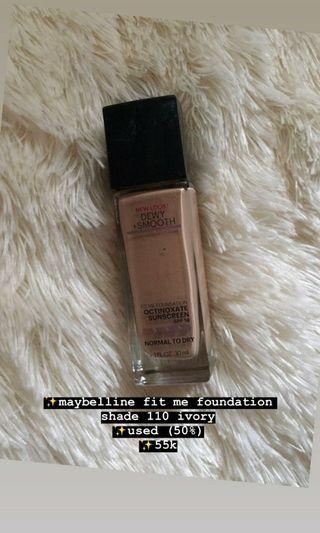 Maybelline Fit Me Foundation - Ivory