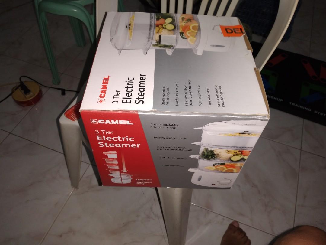 3 tier Electric Steamer Camel, TV & Home Appliances, Kitchen Appliances