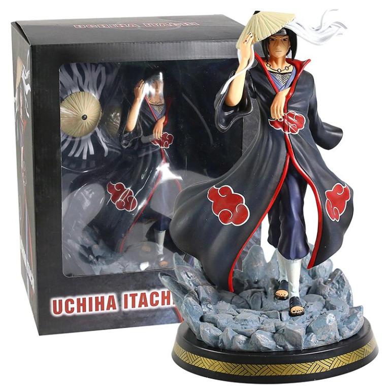 Anime Naruto Shippuden Uchiha Itachi Sasuke Statue Figure Model