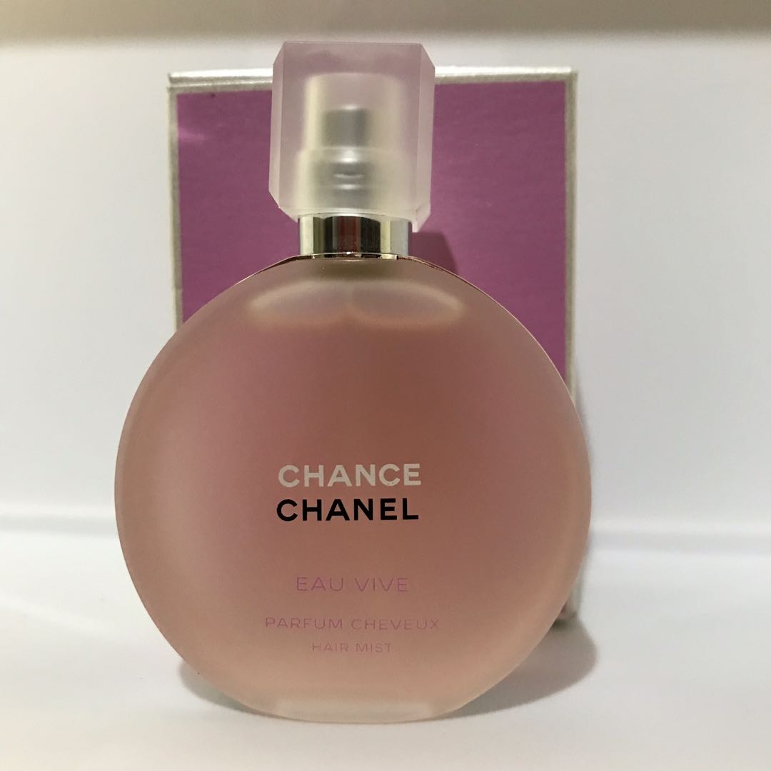 Authentic CHANEL Chance Eau Vive Parfum Cheveux Hair Mist 35ml, Beauty &  Personal Care, Fragrance & Deodorants on Carousell