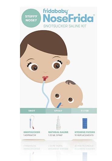fridababy nosefrida nasal aspirator with 20 extra hygiene filters