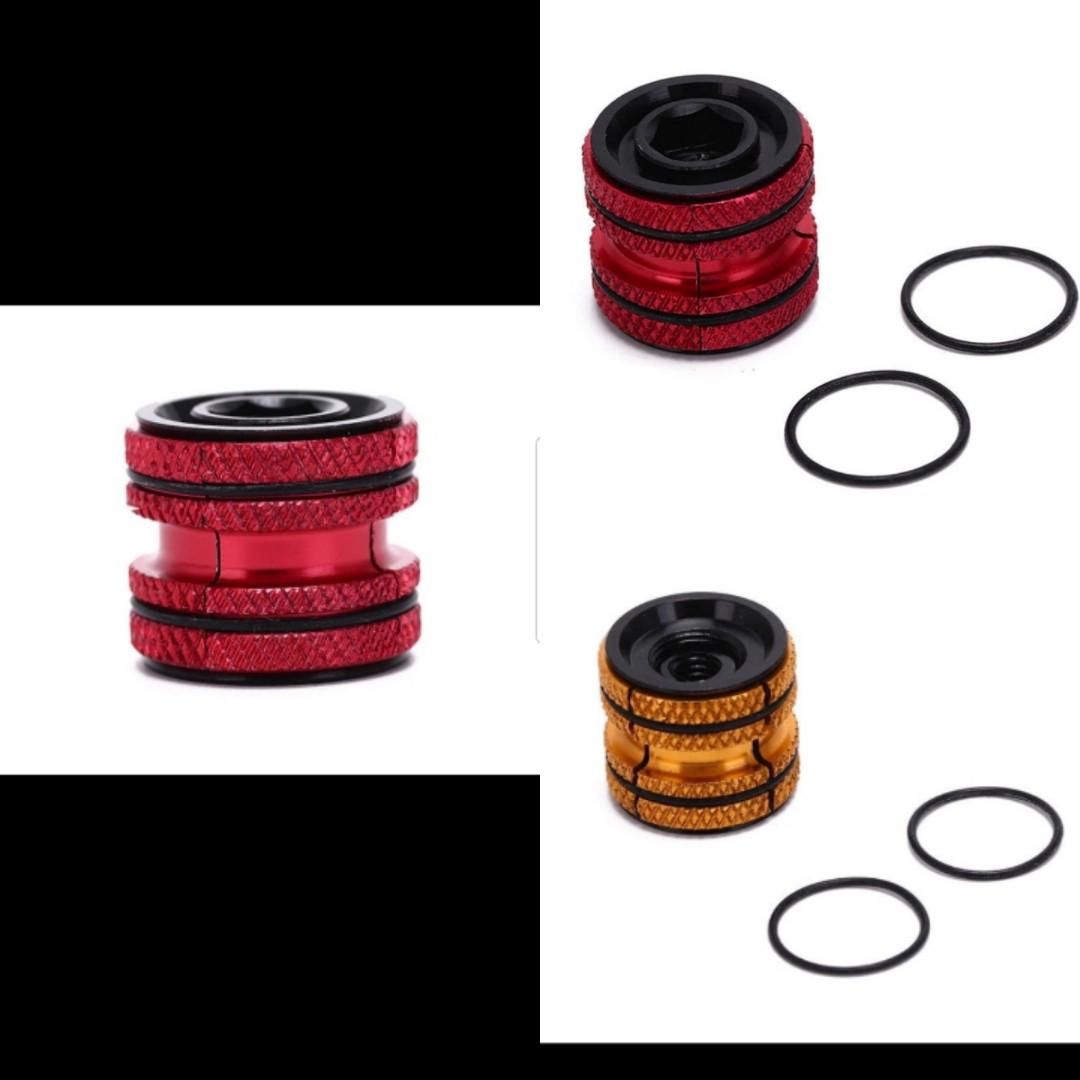 Road Bike Headset Top Cover, Bike Carbon Fiber Headset Cover For Mountain Road Bike