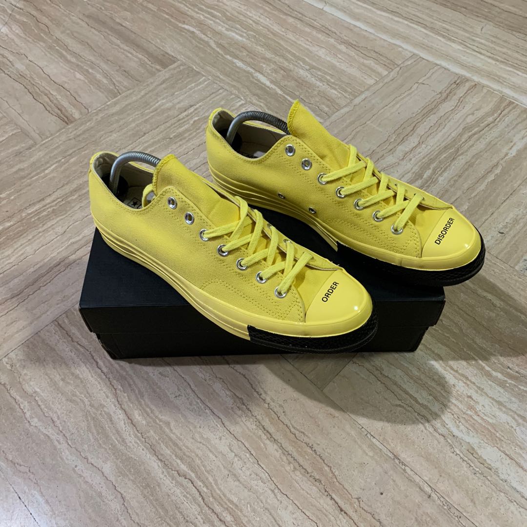 converse undercover yellow
