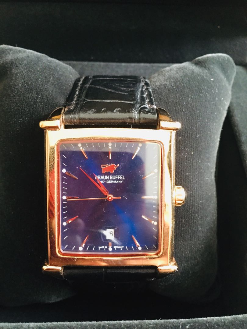 Braun sales buffel watch