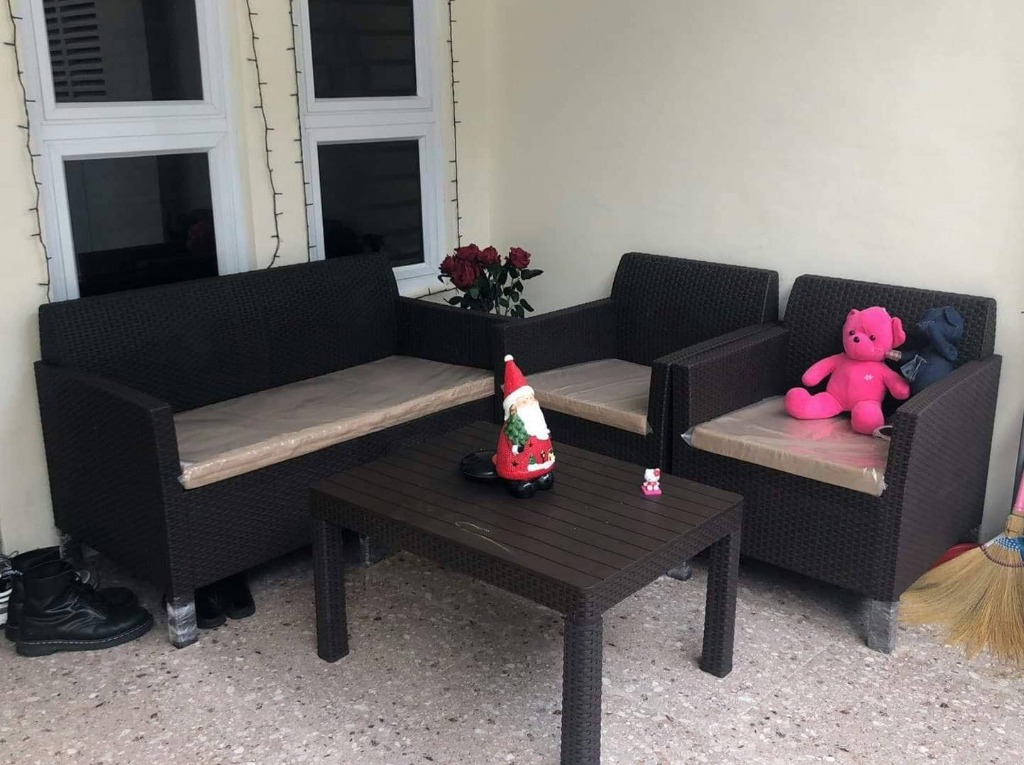 Plastic rattan sala set deals