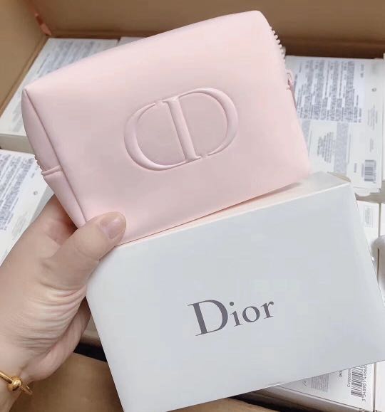 dior pink pouch