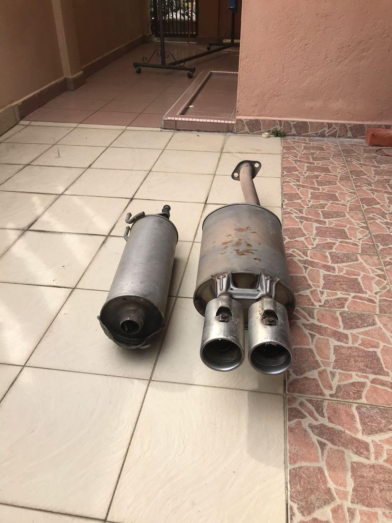 Exhaust/Ekzos standard Honda Fd 1.8, Auto Accessories on Carousell