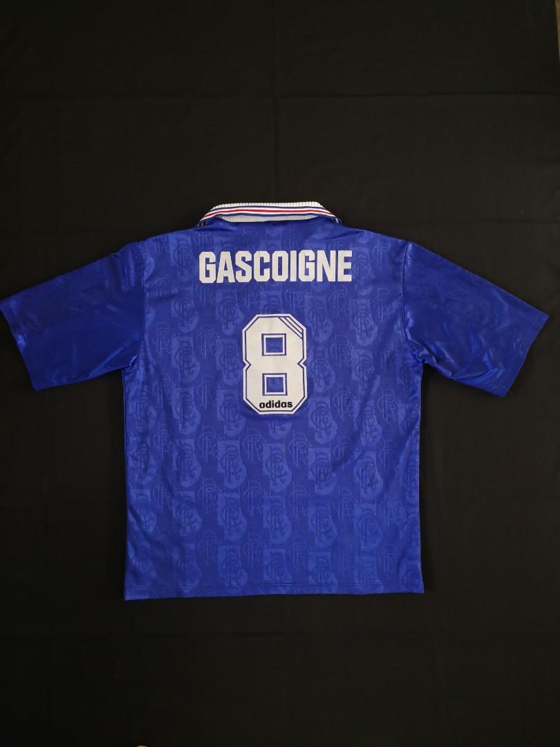 Glasgow Rangers Matchworn/Player Issue Blue Shirt, by Adidas, 1996