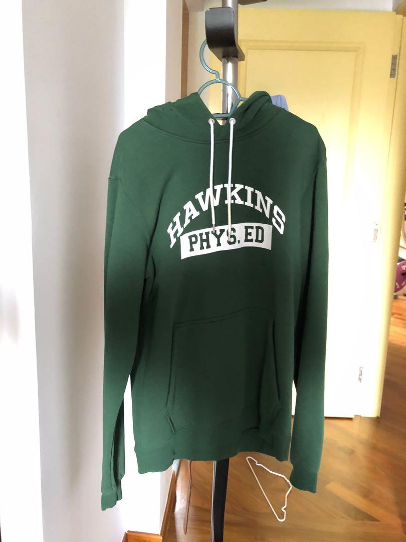 Nike x stranger things hoodie green clearance