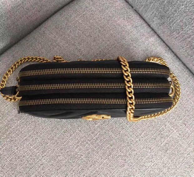 Gucci marmont best sale 3 zipper
