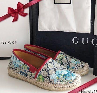 Gucci Supreme canvas blue bloom 